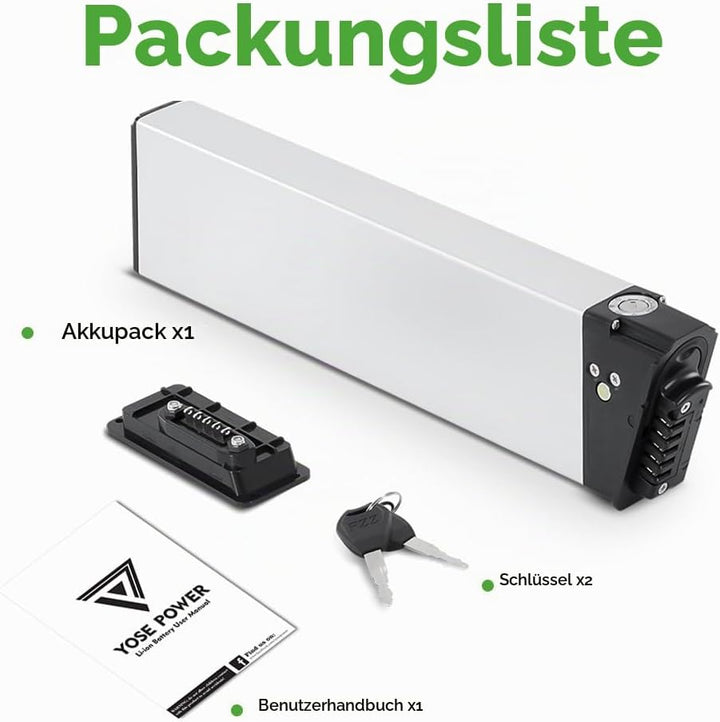 E-Bike Batterie 48V 11,6Ah Li-ion DCH006 Intube Infarme Akku für FIIDO M1 Pro BEZIOR XF200 Samebike