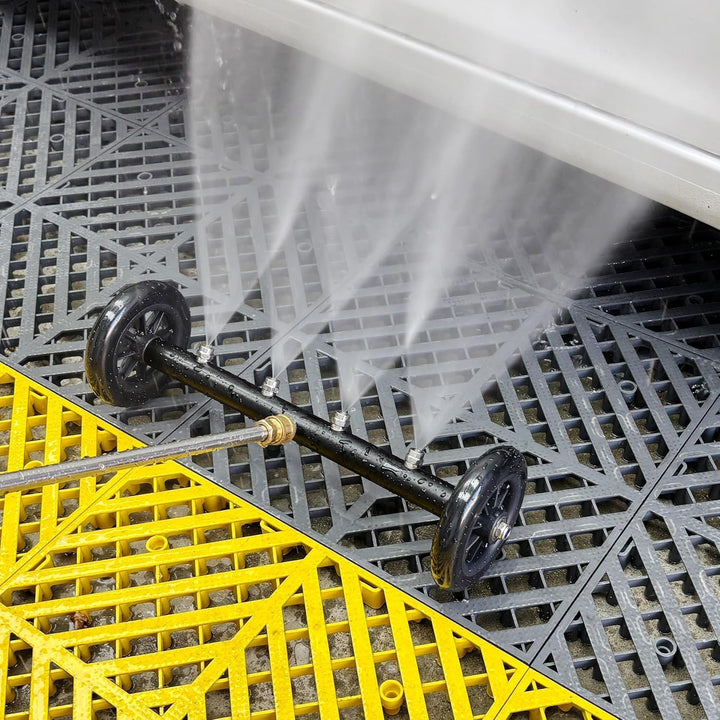 Tool Daily 40 cm 2-in-1 Unterboden-Hochdruckreiniger mit Adapter, kompatibel mit Karcher K2-K7, inkl