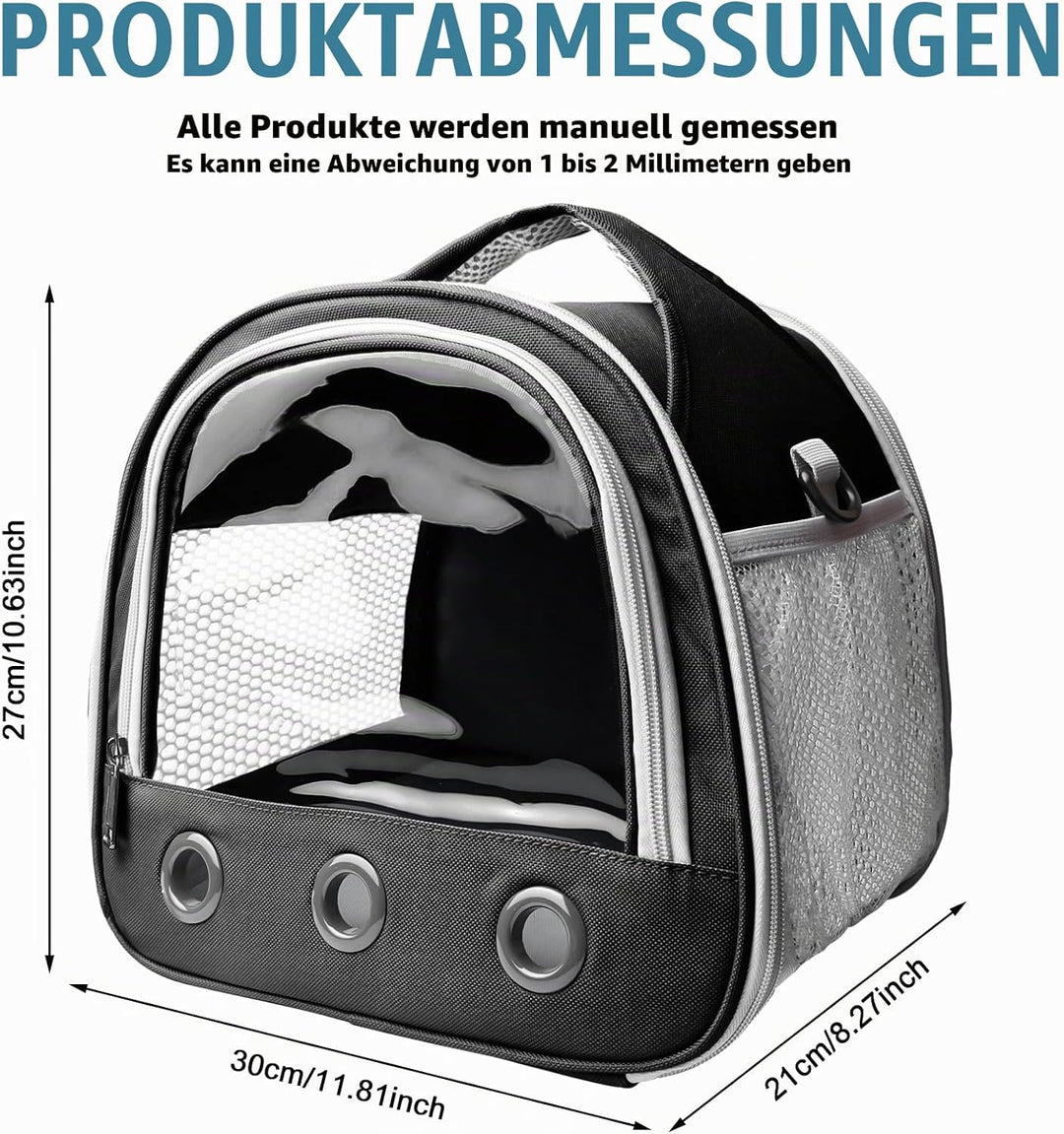 Transportbox Kaninchen, 30x21x27cm Transportbox KatzeTransportbox Meerschweinchen, Haustier Reise Tr