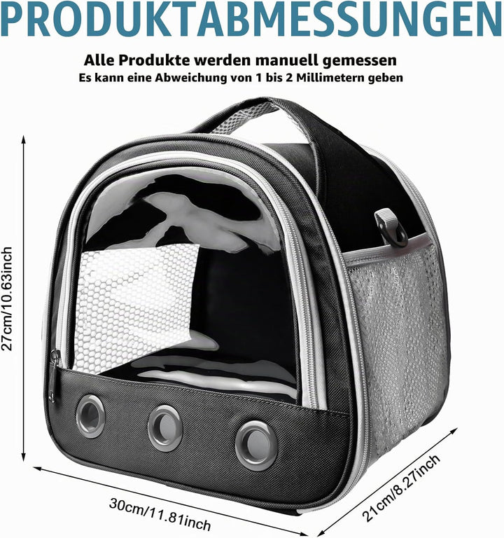 Transportbox Kaninchen, 30x21x27cm Transportbox KatzeTransportbox Meerschweinchen, Haustier Reise Tr