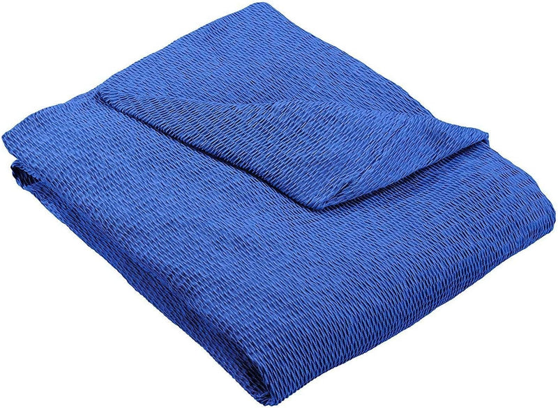 Martina Home - Elastischer Bezug für Sofa, Modell Túnez, Eckteil Links, Stoff, Blau (Electric Blue),