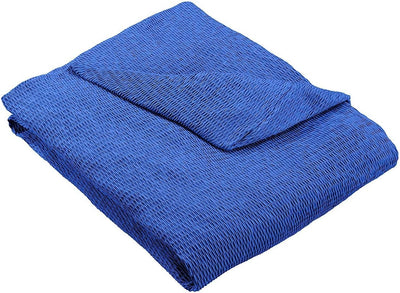 Martina Home - Elastischer Bezug für Sofa, Modell Túnez, Eckteil rechts, Stoff, Blau (Electric Blue)