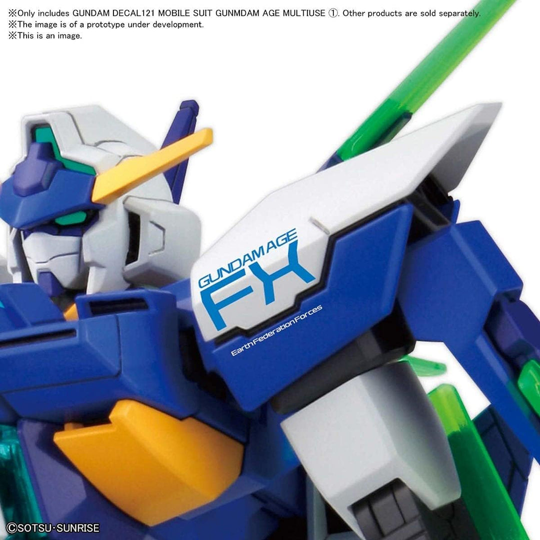 Gundam DECAL121 Mobile Suit GUNMDAM Age MULTIUSE