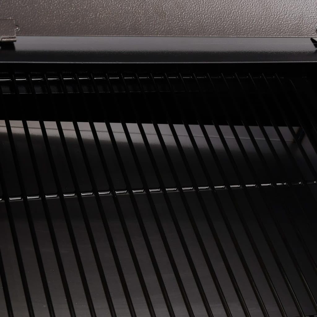 Festnight Pelletgrill mit Schornstein 6-in-1 Verwendung Multifunktionalen Pelletgrill, Pellet-Räuche