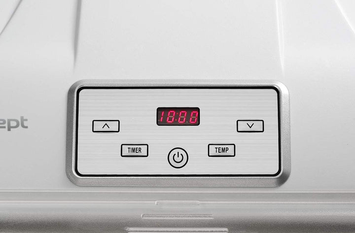 CONCEPT Hausgeräte SO2050 Dörrgerät, Edelstahlsiebe, Touch-Steuerung, weiss
