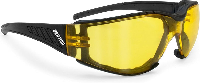 Bertoni Motorradbrille - Winddichte Bruchsichere Antibeschlag – AF149A