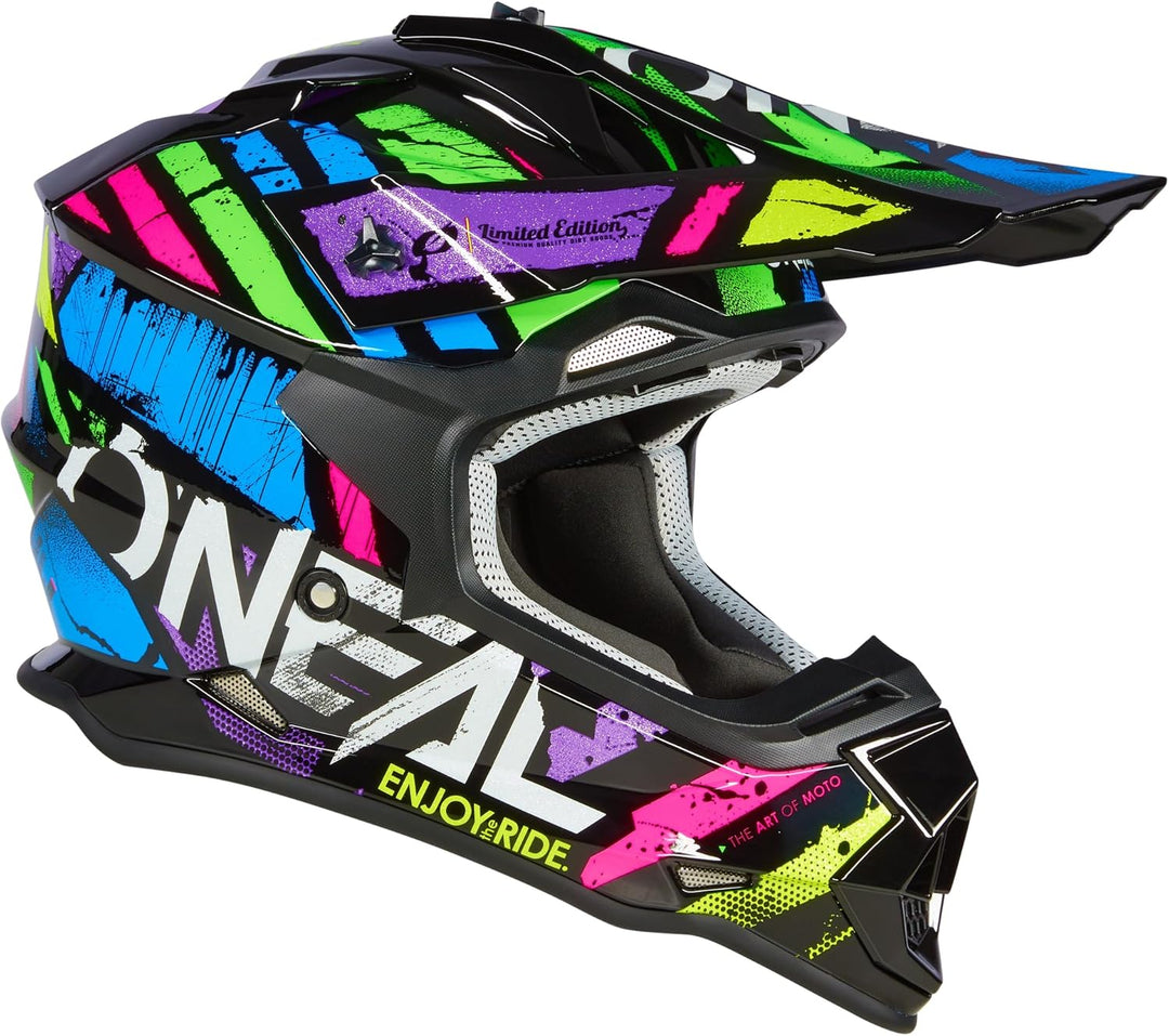 O'NEAL Unisex – Erwachsene 2srs Helmet Glitch V.23 Helm M Multi, M Multi
