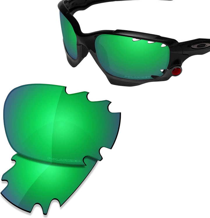 Saucer Premium Ersatzgläser für Oakley Jawbone Vented Racing Jacket Sonnenbrillen High Definition -