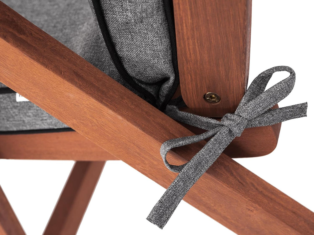 Bjird 1-Stück Stuhlauflagen für Gartenmöbel Sitzpolster für Hochlehner, Gartenmöbelauflagen, Gartens