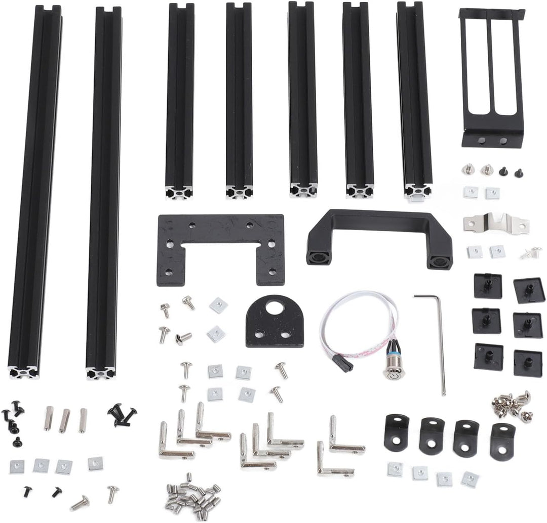 Bewinner DIY-Computer-Motherboard-Gehäuse-Rack, Vertikales Offenes Aluminiumrahmen-Chassis mit Wärme