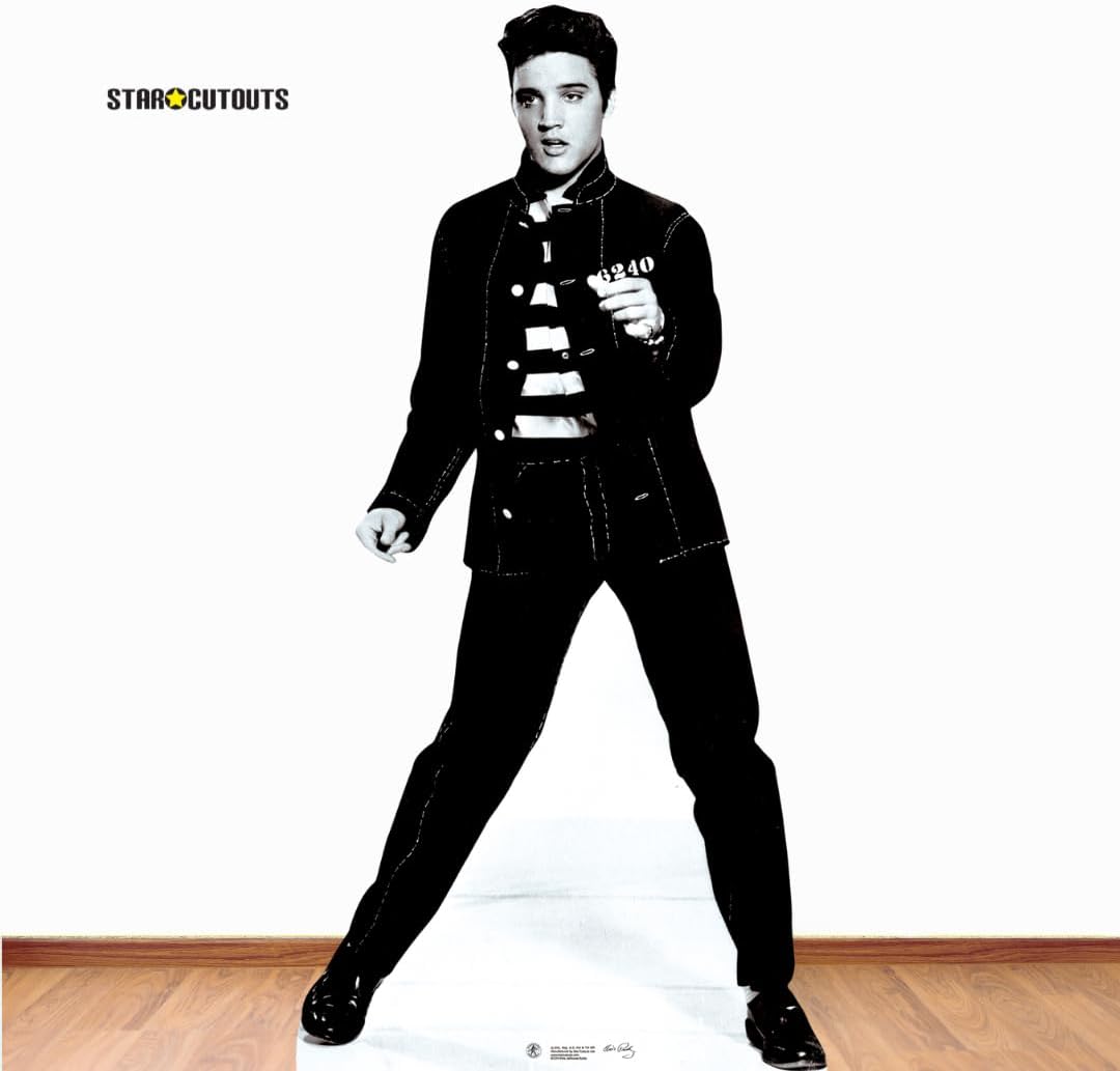 Star Cutouts Pappaufsteller von Elvis Jailhouse Rocks, Jailhouse Rocks