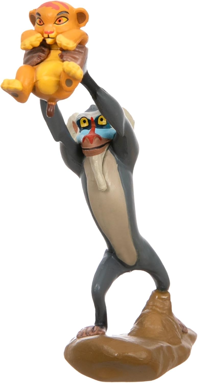 Disney Store Official - Der König der Löwen - Figurenset - 7 Spielzeuge - Mit Simba, Timon, Pumbaa,