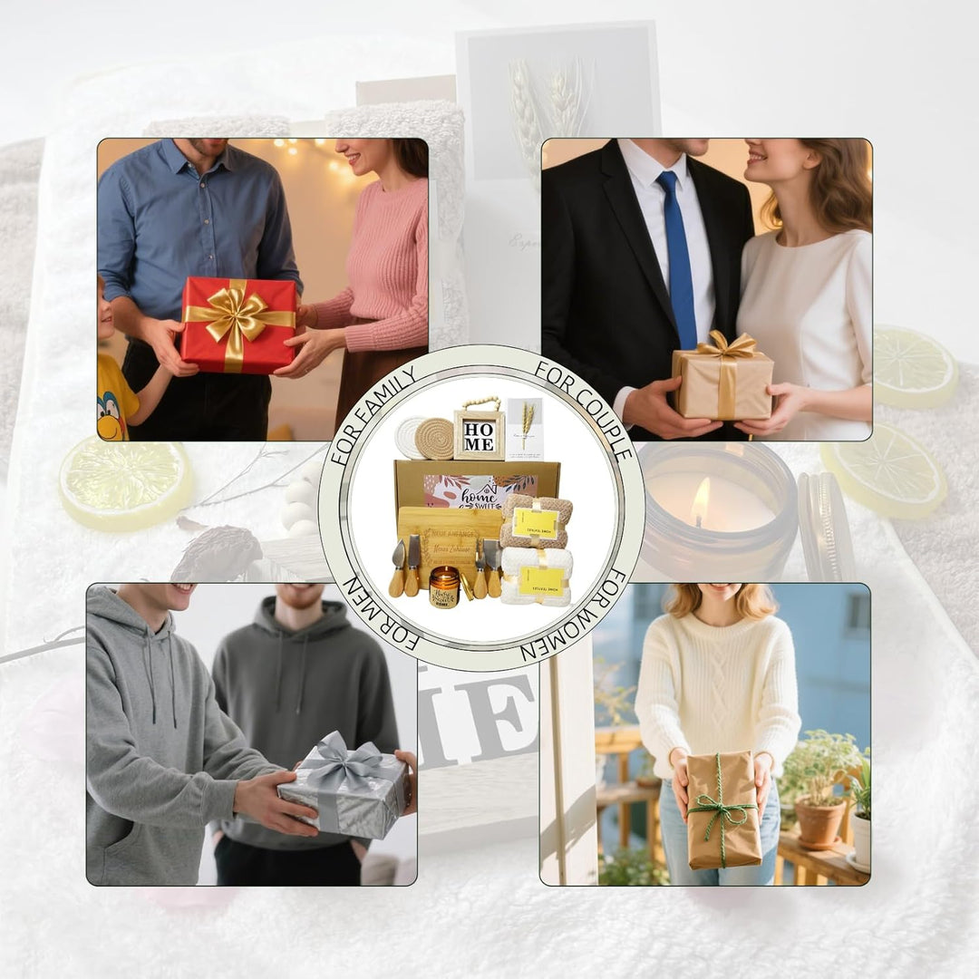 Einzugsgeschenke - Bambus Schneidebrett, Einzugsgeschenke Haus/Wohnung, Geschenkideen zum Einzug,Ein