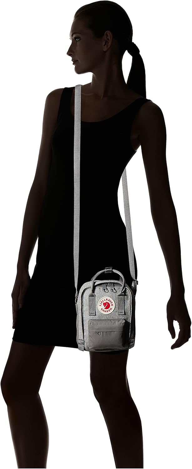 Fjallraven Unisex Kånken Re-wool Sling Schultertasche (1er Pack) Einheitsgrösse Granitgrau, Einheits