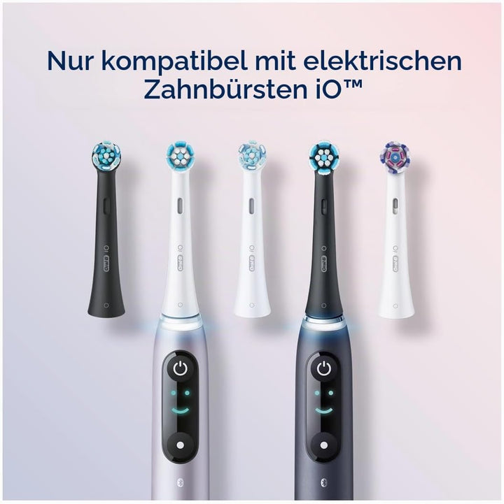 Oral-B Set mit 2 iO Gentle Care Bürsten Weiss, Weiss