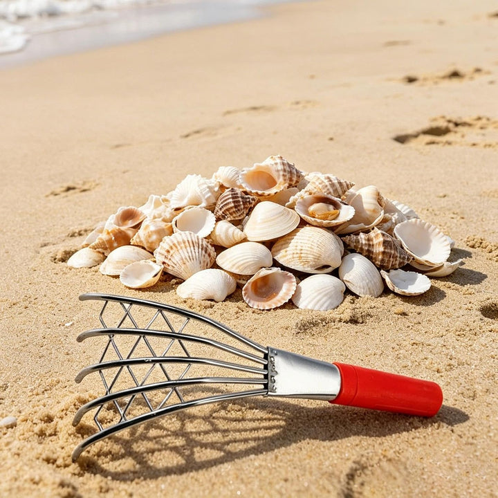 Muschelgreifer Edelstahl Meeresfrüchte-Grabber Rechen | Muschel-Schaber-Werkzeug Für Das Austern-Gra