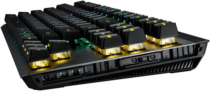 ASUS Tastatur ROG Claymore II Gaming Tastatur französisches Layout 90MP01W0-BKFA00
