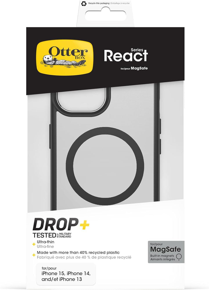 OtterBox React Series MagSafe Hülle für iPhone 17e, 16e, 15, 14, 13, stossfest, sturzsicher, ultrasc