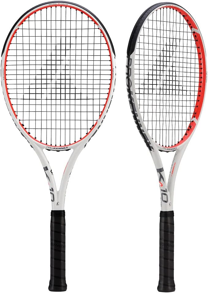 PROKENNEX Ki 10 305 unbesaitet 305g Tennisschläger Blau - Schwarz Griffstärke, 3