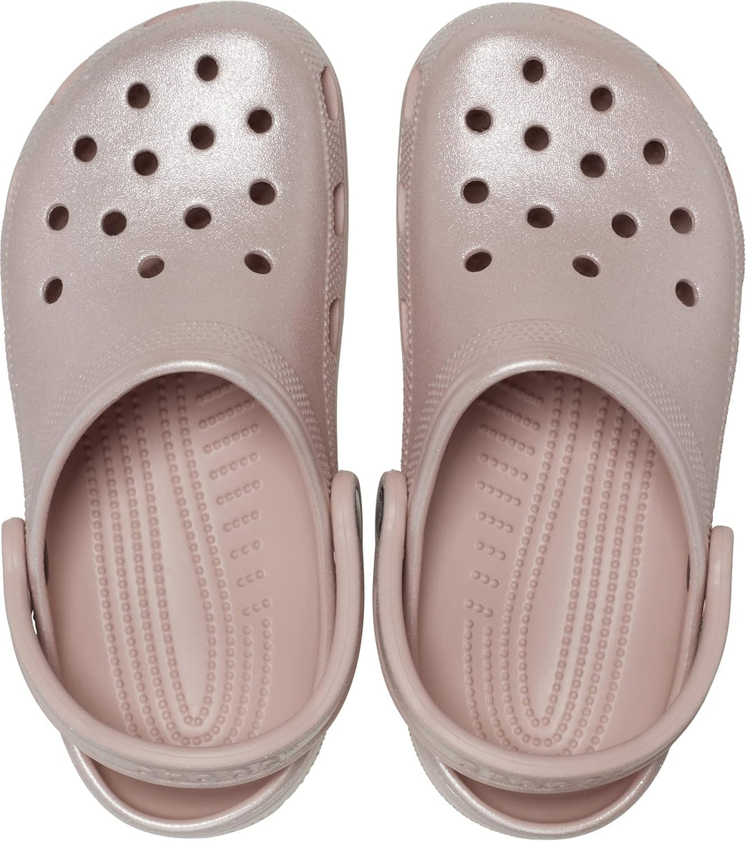 Crocs Unisex Classic Marbled Clogs 45 EU Pink Clay