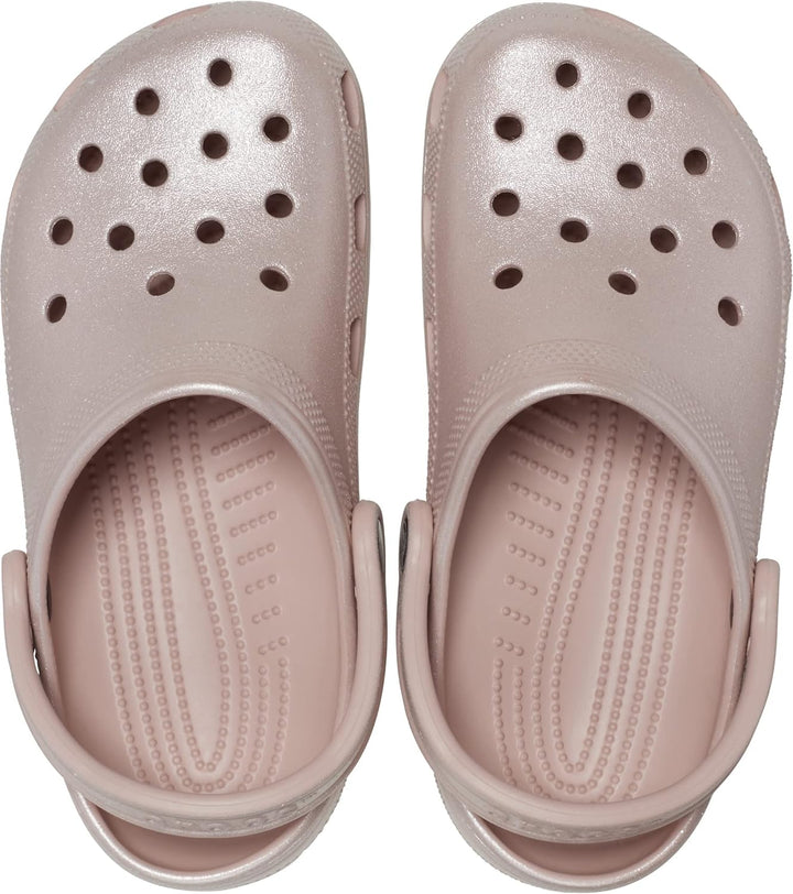 Crocs Unisex Classic Marbled Clogs 45 EU Pink Clay