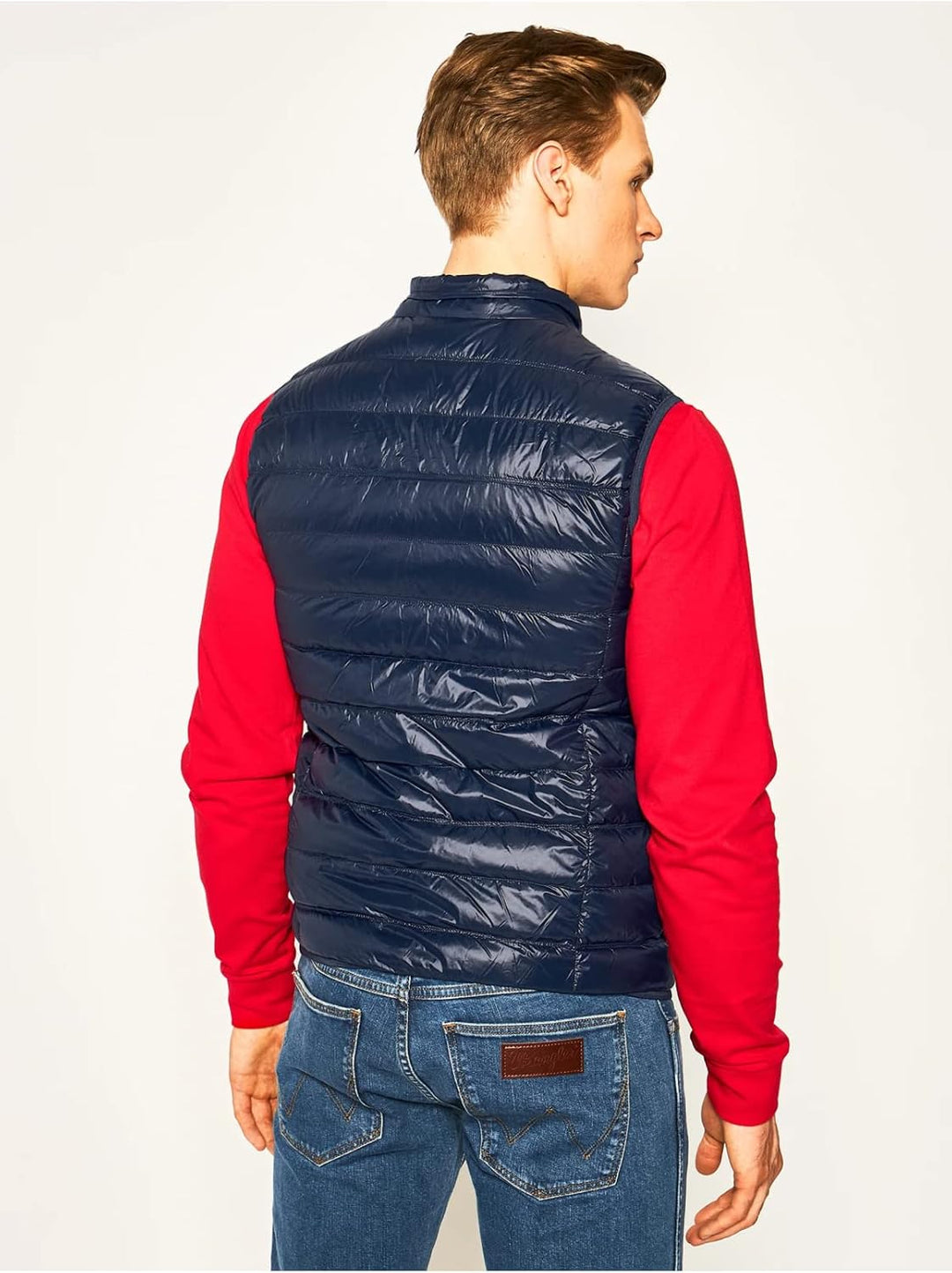 Emporio Armani Herren Train Core Daunenweste Daunenweste (1er Pack) XL Blau, XL Blau