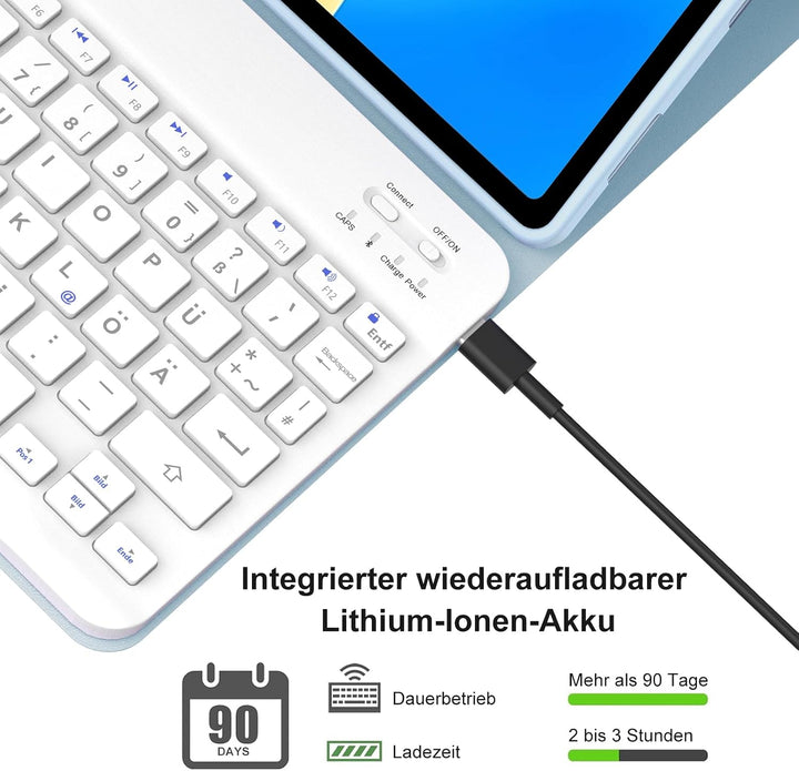 Hülle Tastatur für Huawei Matepad 11.5/Huawei Matepad 11.5 S 2026/2025/2023 | Keyboard Case mit Stif