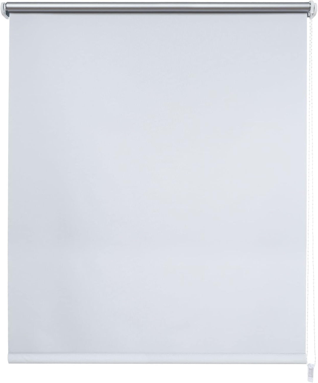 Liedeco® Rollo, Fenster Rollo, Kettenzug-Rollo / 102 x 180 cm (Breite x Höhe), weiss/Thermo-Beschich
