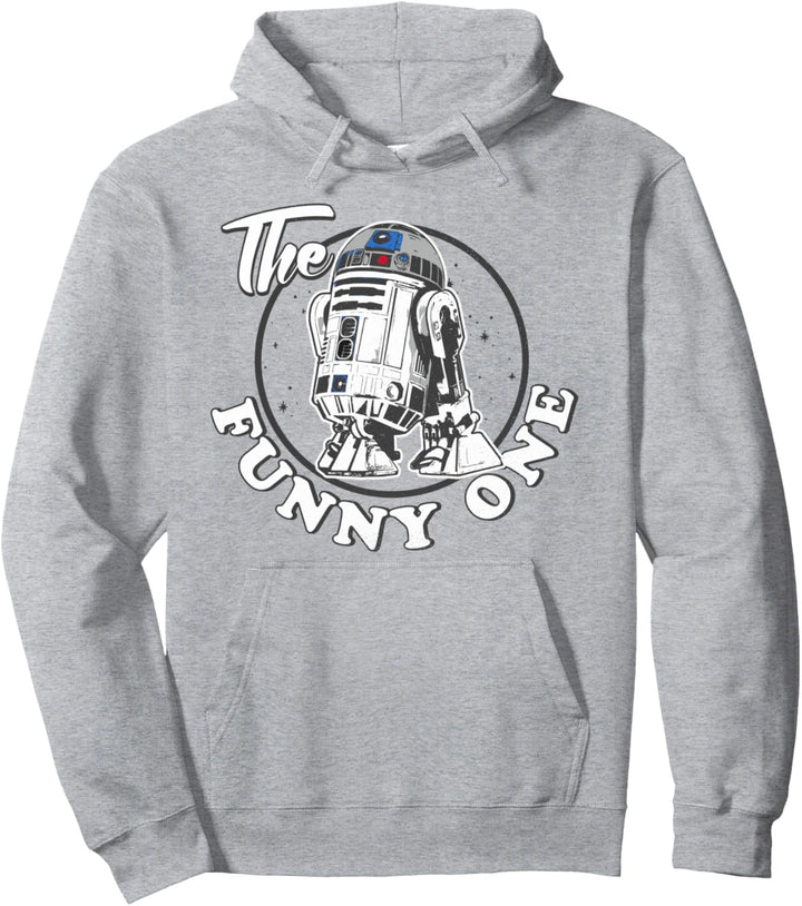 Star Wars The Last Jedi R2-D2 The Funny One Text Pullover Hoodie