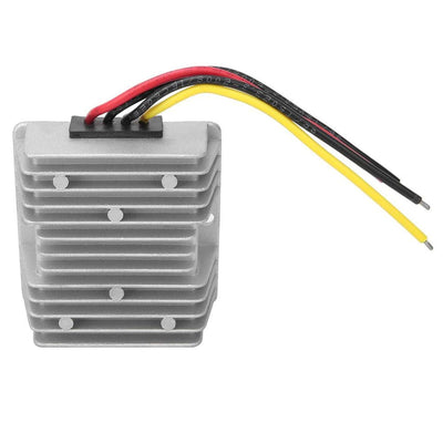 Fafeicy IP67 Stromrichtermodul, DC36V/48V to 24V Aluminium Abwärtswandler mit automatische Schutzfun