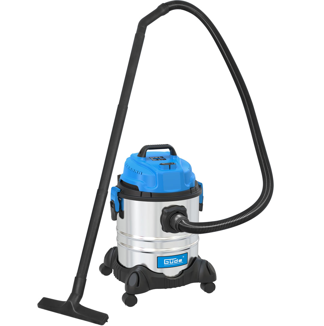 Güde 20 L 17001, NASS-TROCKENSAUGER GNTS 20L, Blau, Silber, schwarz, 1200 W, 85 Dezibel 1200W / 20L,