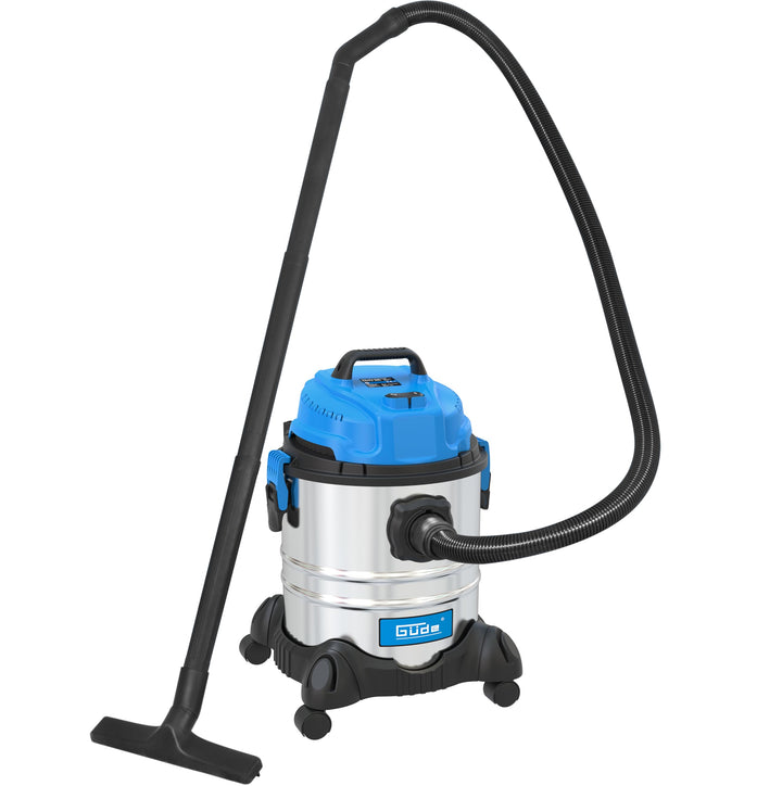 Güde 20 L 17001, NASS-TROCKENSAUGER GNTS 20L, Blau, Silber, schwarz, 1200 W, 85 Dezibel 1200W / 20L,