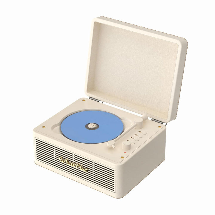 Tragbarer CD-Player mit Bluetooth 5.2, wiederaufladbarem Akku & eingebauten Lautsprechern - Hi-Fi Re