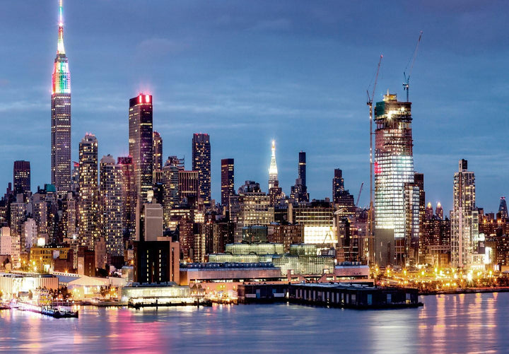 murando - Wandbilder XXL New York 120x40 cm 1 tlg - Wand Deko Vlies Leinwand Bilder Gross Wanddeko W