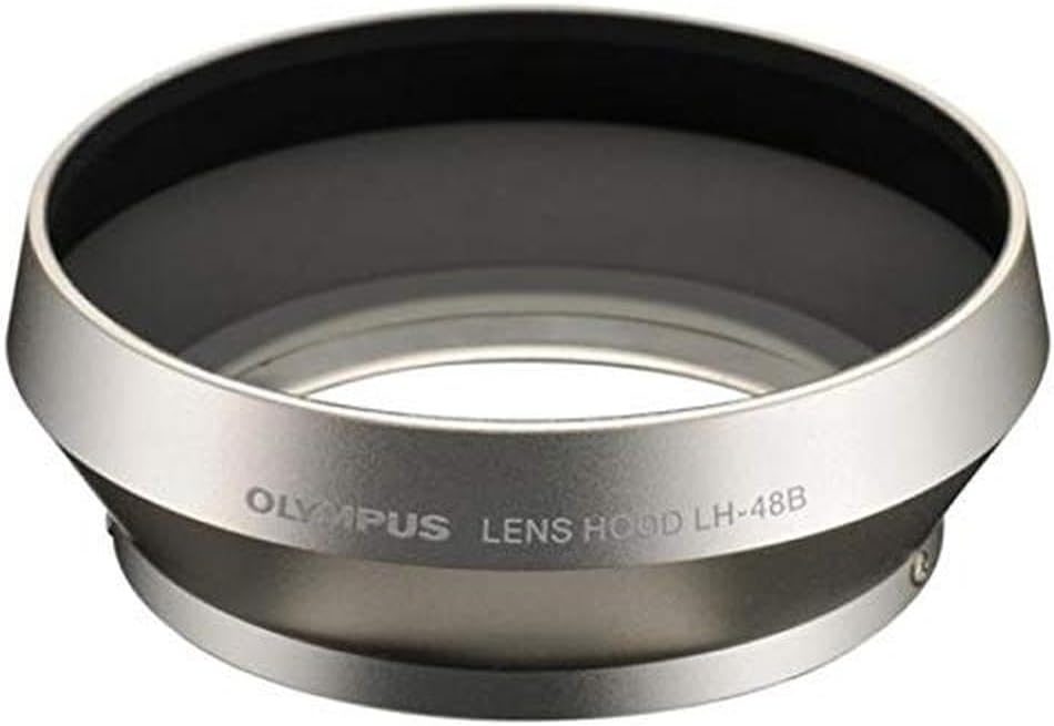 Olympus LH-48B Gegenlichtblende Metall (geeignet für M.ZUIKO Digital 17 mm 1:1.8 Objektiv)