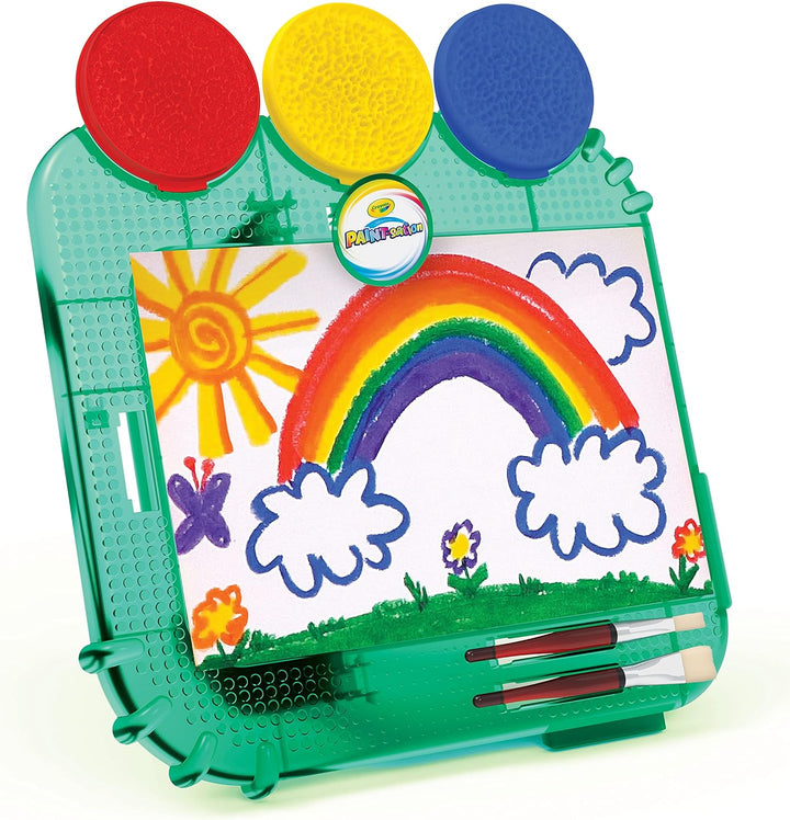 CRAYOLA Malstation: Tischstaffelei | auslaufsicheres Malset | ideal für Kinder ab 3 Jahren