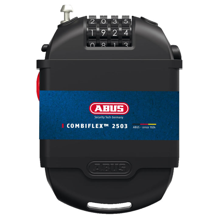 ABUS Spezialschloss Combiflex 2501/65 - Geeignet als Gepäcksicherung, Skischloss, Helmsicherung - mi