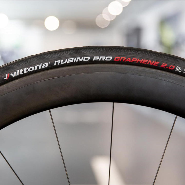 Vittoria Rubino Pro IV Graphene 2.0 - Performance Rennrad Reifen - Tubeless Ready - Faltbare Fahrrad