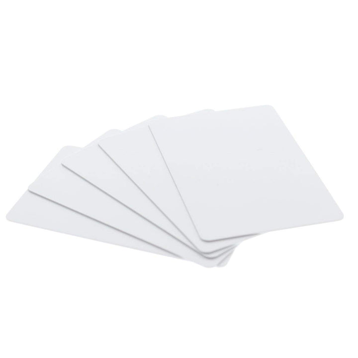 Blanko PVC-Karten für ID Badge Drucker – Graphic Qualität Weiss Kunststoff CR80 30 mil (cr8030) durc
