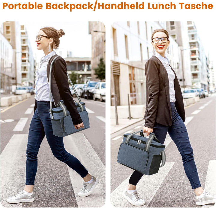 Kühltasche Klein, Kleine Kuhltasche fur Unterwegs, Kuhltaschen Faltbar, Thermotasche für Picknick/BB