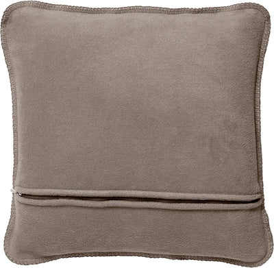 Joop! Kissen Uni Doubleface Taupe-Anthrazit Baumwolle/Polyacryl, Masse: 50cm x 50cm, 651129 50cm Tau