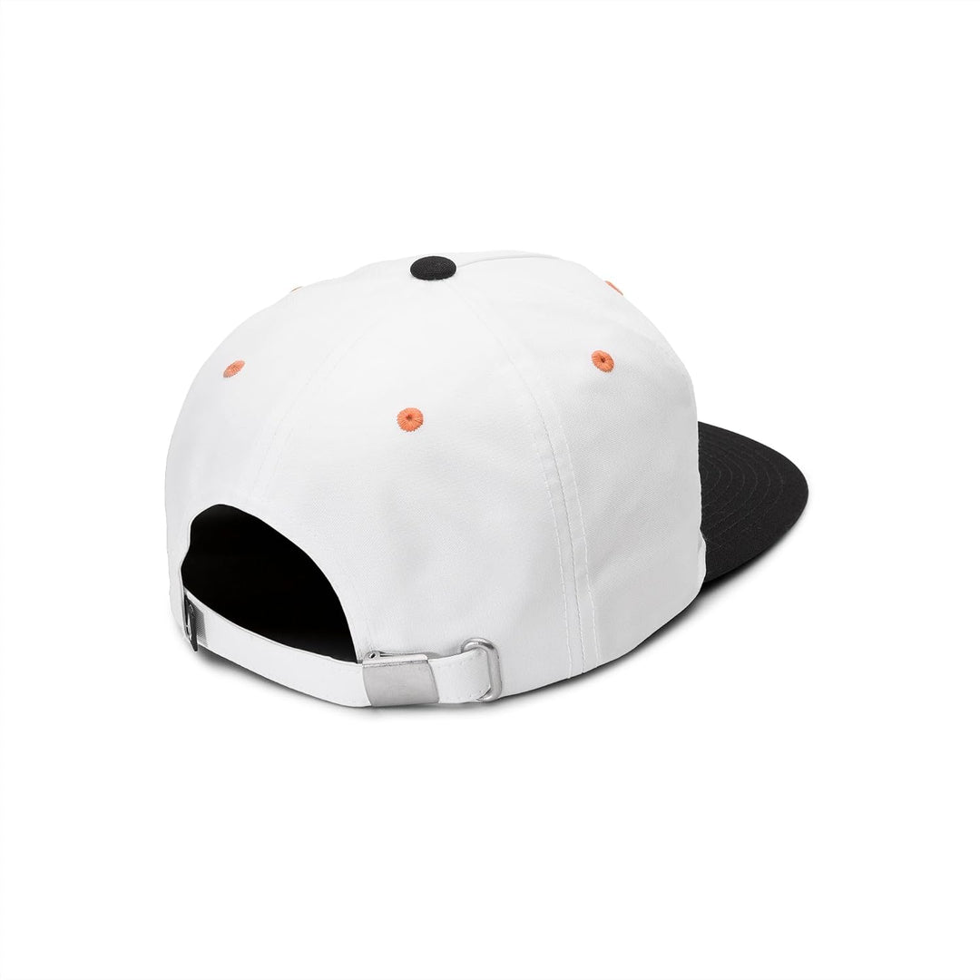 Volcom Men's Justin Hager White Strapback Hat