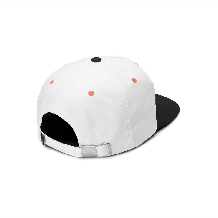 Volcom Men's Justin Hager White Strapback Hat