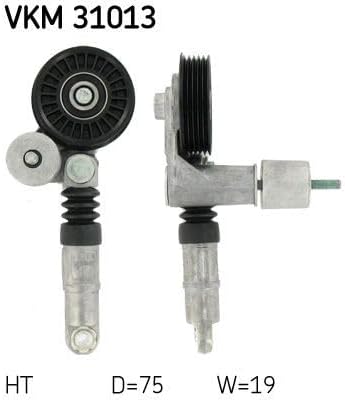 SKF VKMA 31000 Spannrollensatz für Nebentrieb