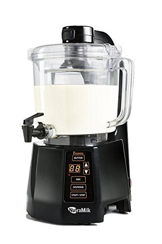 Nutramilk Vegan Nussmilch Nussbutter Aufbereiter: verarbeitet Mandeln, Cashews, alle Nüsse, erstellt