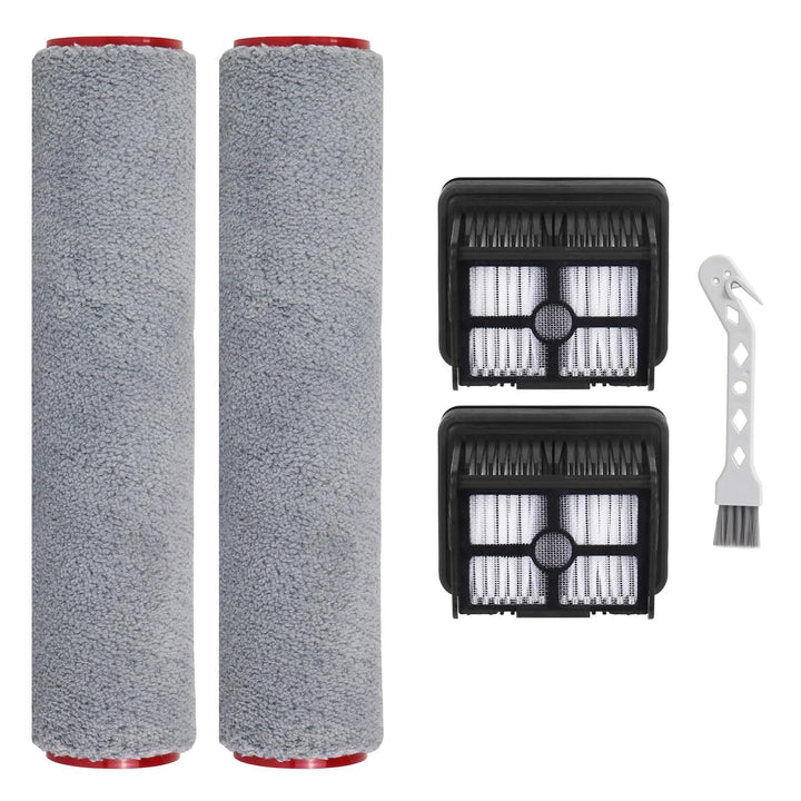 Zubehör für Dreame H12 Pro FlexReach/H15 Pro Nass- und Trockensauger Ersatzteile, 2 Bürstenrolle + 1
