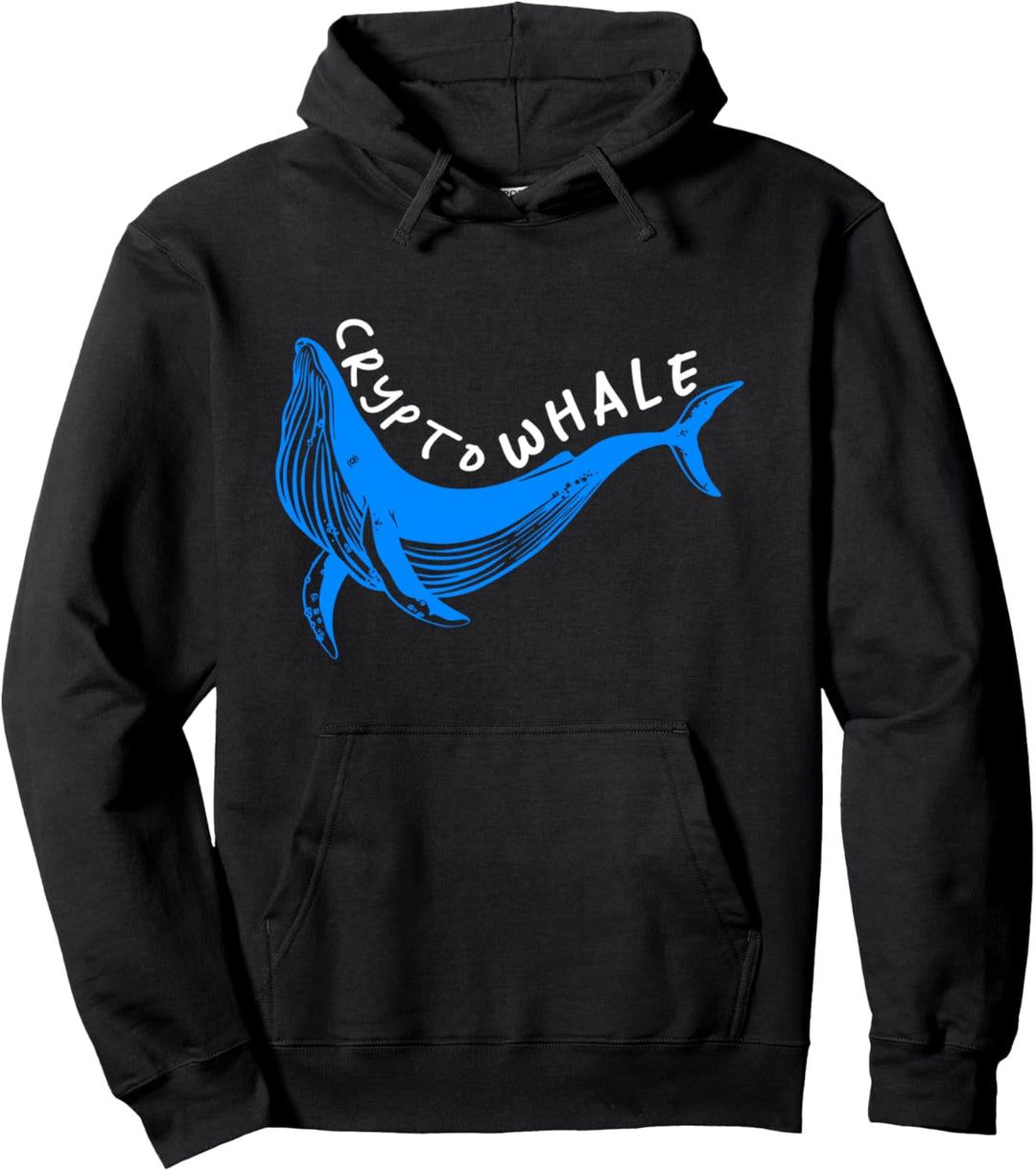 Krypto Wal Kryptowährung Geld Blockchain Coin Trader Börse Pullover Hoodie