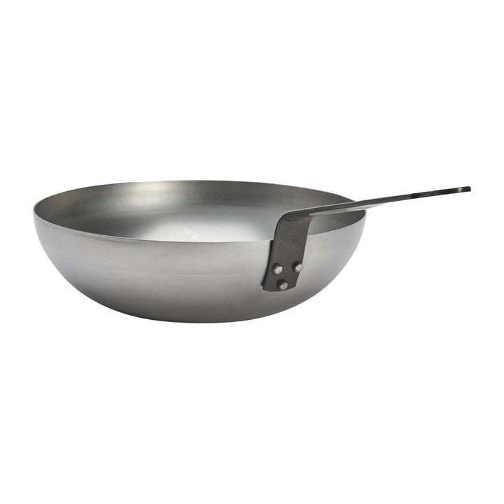 DE BUYER Wokpfanne aus Eisen, Durchmesser 28 cm