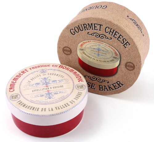 Stoneware GOURMET CHEESE Camembert CHEESE BAKER In Gift Box BY CREATIVE TOPS (Käse Bäcker) Camembert