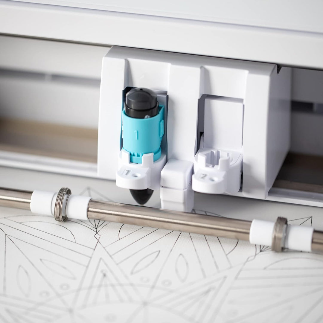 Silhouette America SILH-CAMEO-4-WHT-5T Silhouette Cameo 4 Schneideplotter, Weiss, 30,5 cm Schneidebr